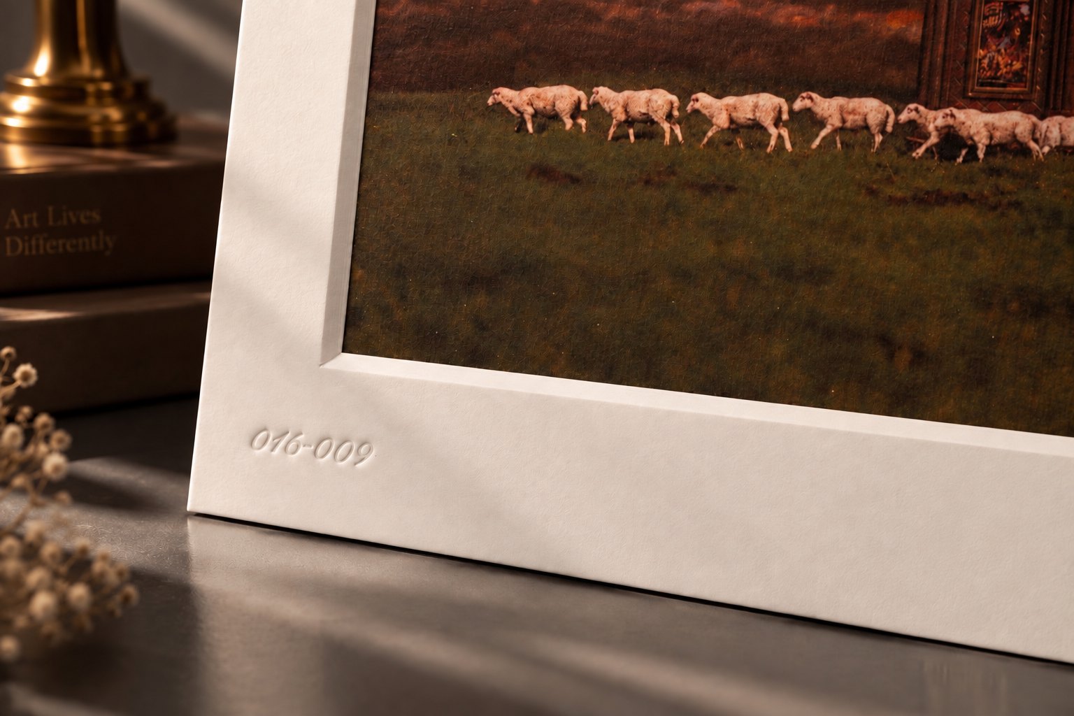 The Collector’s Edition’s own embossed serial number