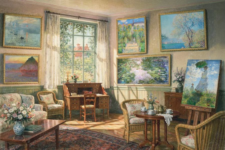 Monet’s Salon at Giverny